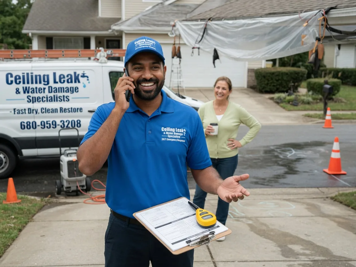 Ceiling Leak Cleanup Gibbs, MO FAQs